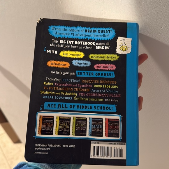 Everything You Need to Ace Math in One Big Fat Notebook Middle School Guide - Picture 15 of 15